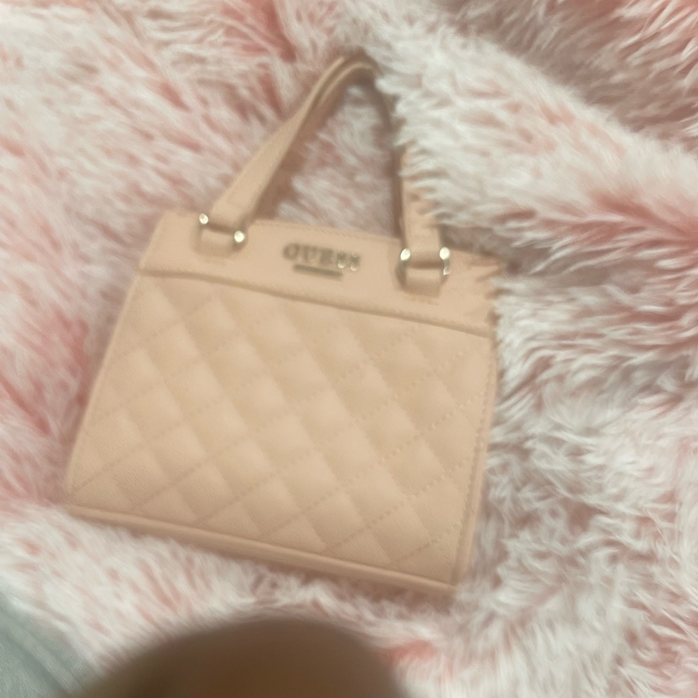 Pink hand bag
